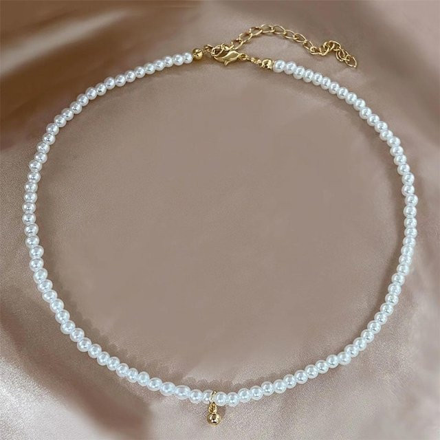 Halskette Perle, Gold, Damen - Bild 1