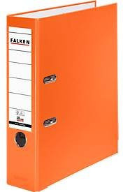 Falken PP-Color Ordner DIN A4 in Orange mit 80 mm Rückenbreite - Bild 1