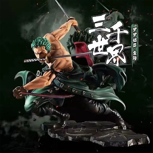 Bandai One Piece Roronoa Zoro, Action-Sammelfigur, 10cm, Einzelfigur - Bild 1