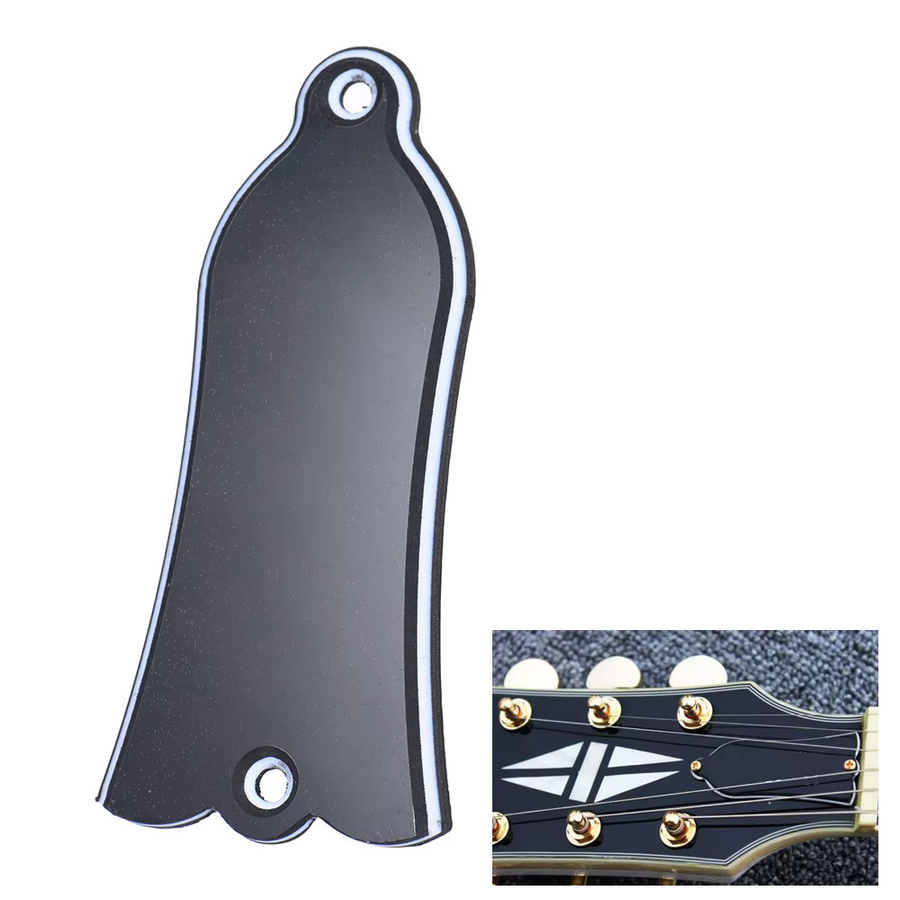 Gibson Abdeckplatte für ES-Gitarren mit 2 Löchern in Schwarz - Bild 3