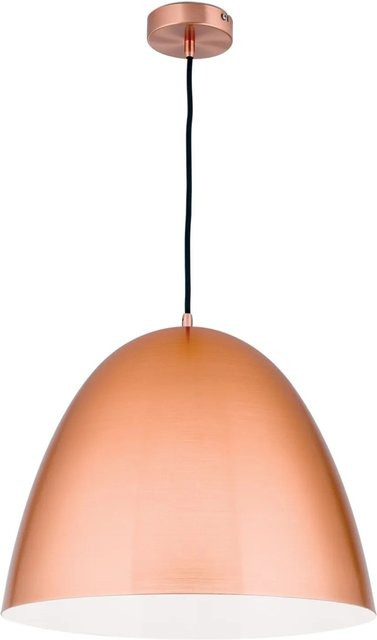 Orion Leuchten Hängeleuchte Loft aus Aluminium in Kupfer, B: 40 cm, T: 30 cm, Fassung: 1 x E27 - Bild 1