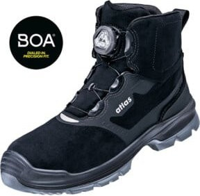 Atlas Sicherheitsschuh FLASH 6905 XP BOA ESD S3 in Schwarz, Größe 38, Weite 10 - Bild 1