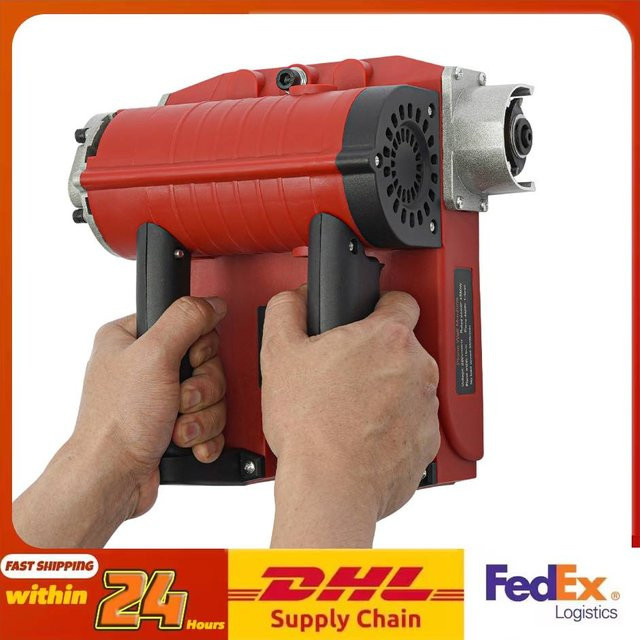 CNCEST Elektrische Wandhobelmaschine 4580 W in Rot mit 3500 U/min für Wandrenovierung und Farbentfernung, Breite: 15 cm - Bild 1