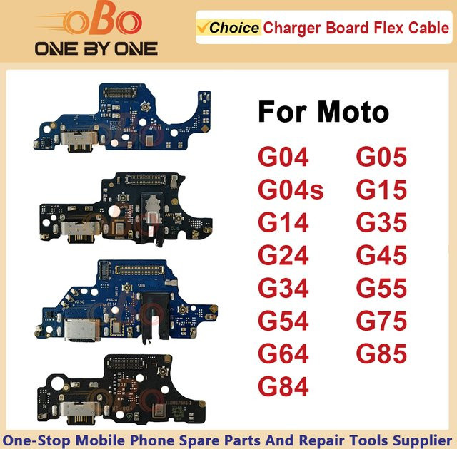 Motorola USB-C Lade-Dock Board für Moto G04 G14 G24 G34 G54 G64 G15 G35 G55 G75 G85 Ladegerät Port Stecker Flex Kabel - Bild 1