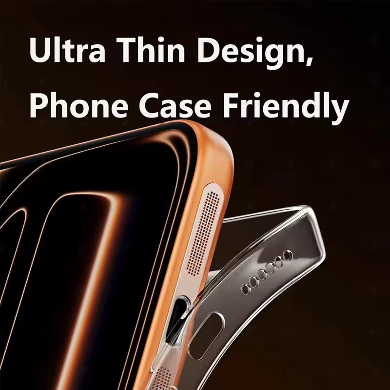 Staubdichter Metall-Netz-Aufkleber für Apple iPhone 17 Pro und iPhone 17 Pro Max, Lautsprecher-Schutz Mesh in Silber - Bild 5