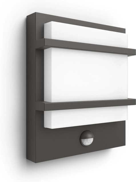 Philips Petronia LED-Außenwandleuchte mit Bewegungsmelder in Anthrazit - Bild 2