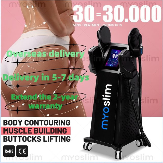 MYOSLIM EMS RF 6500W Körper-Abnehm-Maschine, Unisex, Schwarz - Bild 1