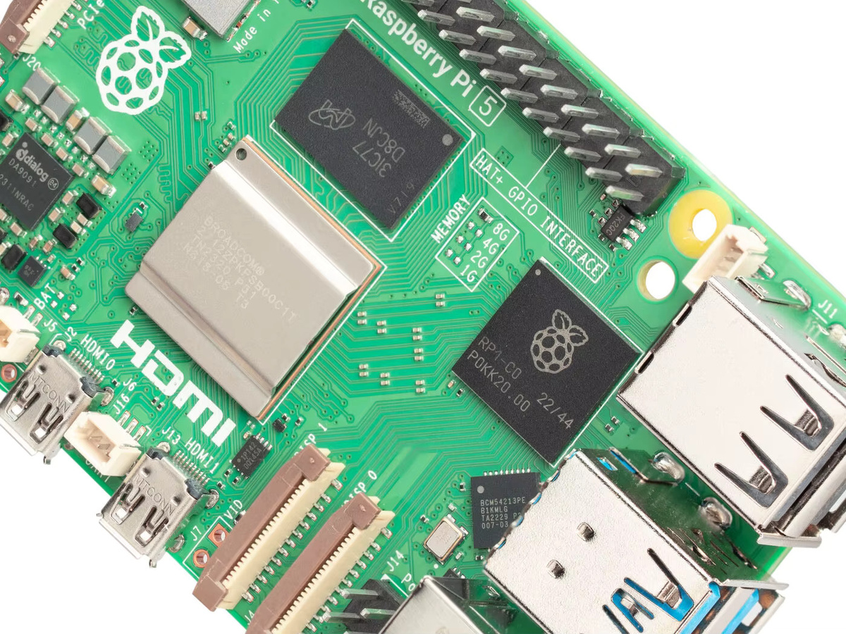 Raspberry Pi 5 Offizielles Single Board Computer Board mit Quad-Core 2,4GHz, Wi-Fi, Dual 4Kp60 HDMI, PCIe und Gigabit Ethernet für KI- und IoT-Projekte - Bild 3