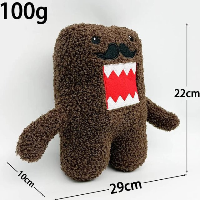 Yiran toy Domo-Kun Anime Plüschtier, 22cm, ab 18 Jahre - Bild 1