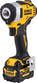 DeWalt Akku-Schlagschrauber 12V mit 3/8 Zoll Antrieb und 5 Ah Akku in Gelb - Bild 1