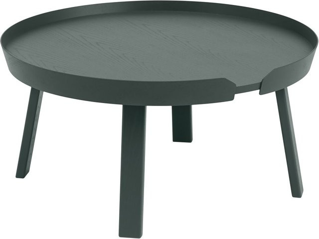 Muuto Around Esstisch L, rund, Holz, Grün, matt - Bild 1