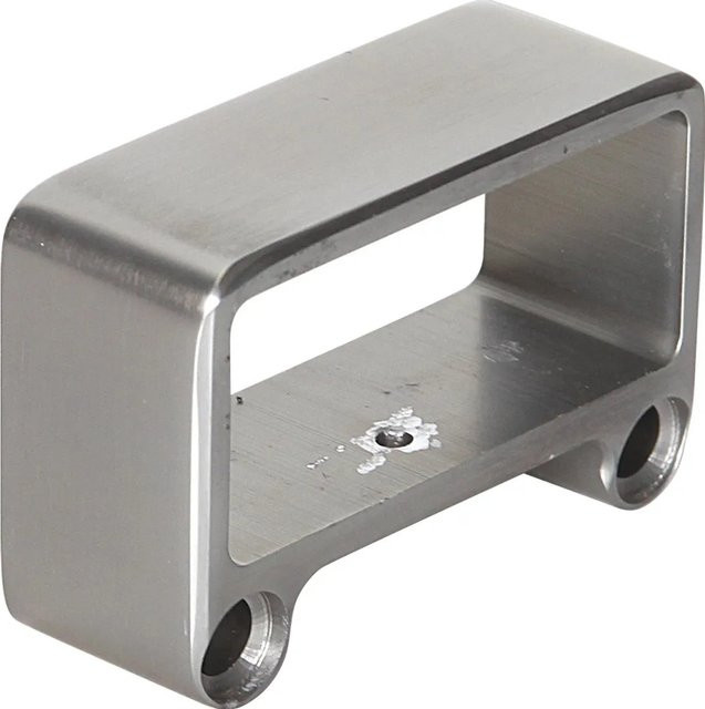 Dieda Wandanschluss aus Aluminium für Aluminiumhandlauf in Silber - Bild 1