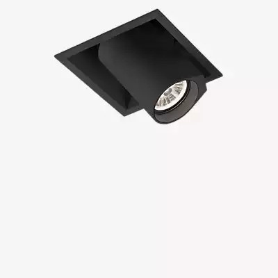 Wever & Ducré Bliek Square 1.0 LED Teileinbaustrahler, schwarz, warmweiß 2.700 K - Bild 1