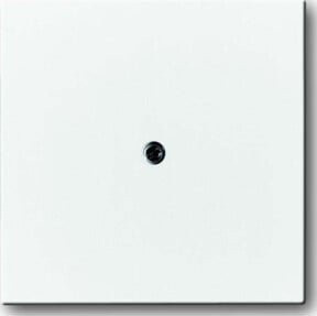Busch-Jaeger Zentralscheibe Telefonverbinderdose in Weiß 1745-84 - Bild 1
