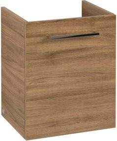 Villeroy & Boch Waschtischunterschrank Avento in Braun mit Glasfront, Wandmontage, B/H/T: 43 x 51,4 x 38,4 cm - Bild 1