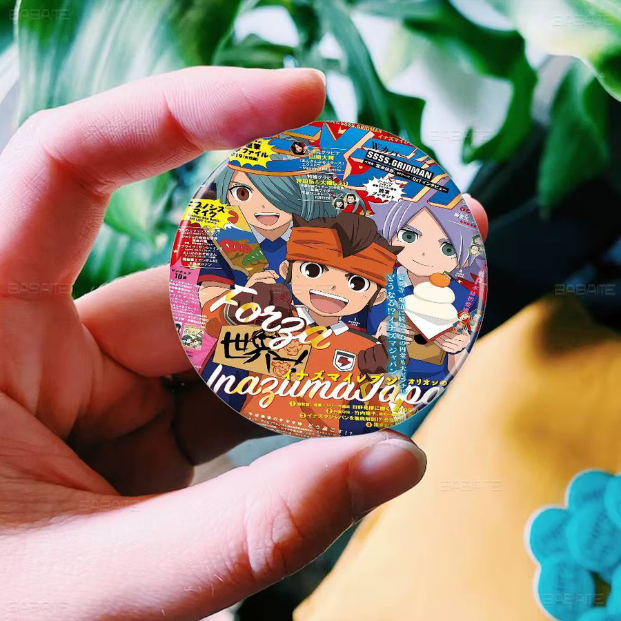 Anstecknadel Inazuma Eleven, Weißblech, Unisex - Bild 5