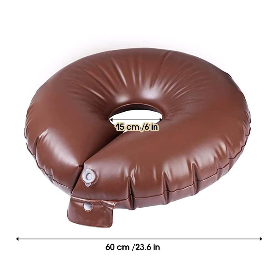 Baumbewässerungsring aus strapazierfähigem PVC als langsam freisetzender Tropfbewässerungsbeutel für Setzlinge im Garten in Grün und Braun - Bild 6