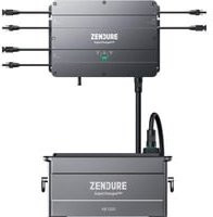 Zendure SolarFlow Set mit Smart PV Hub und Powerstation 960Wh in Grau - Bild 1