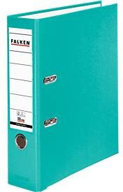 Falken PP-Color Ordner DIN A4 in Türkis mit 80 mm Rückenbreite - Bild 1