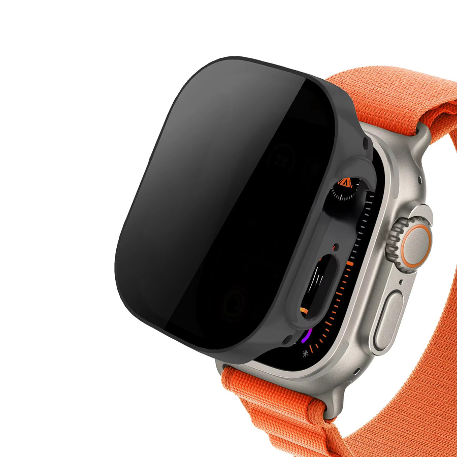 Apple Displayschutzfolie, Gehärtetes Glas, Privatsphäre, Apple Watch Ultra 2 49 mm 44 mm 40 mm 45 mm - Bild 5