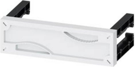 Siemens ALPHA 400/630 DIN Leerfeldabdeckungs-Einbausatz mit Stützer in Weiß, H: 7,5 cm, B: 25 cm - Bild 1