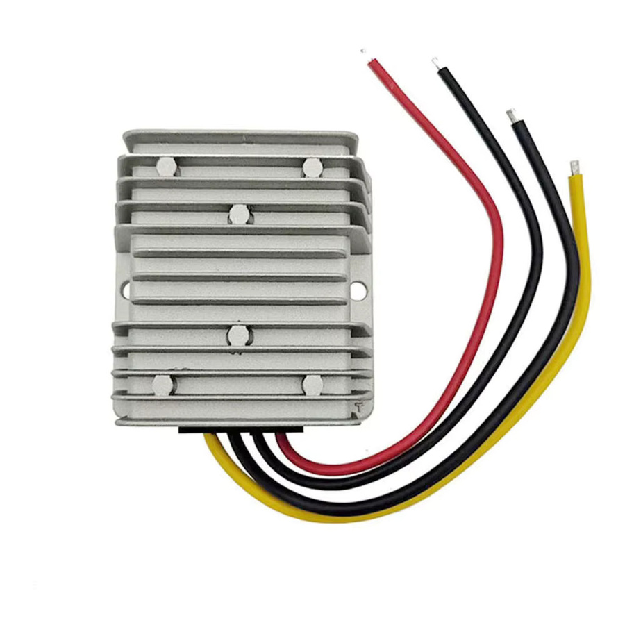 Wasserdichter DC-DC Step-up Konverter Boost Spannungsregler in Silber für 12V bis 48V - Bild 2