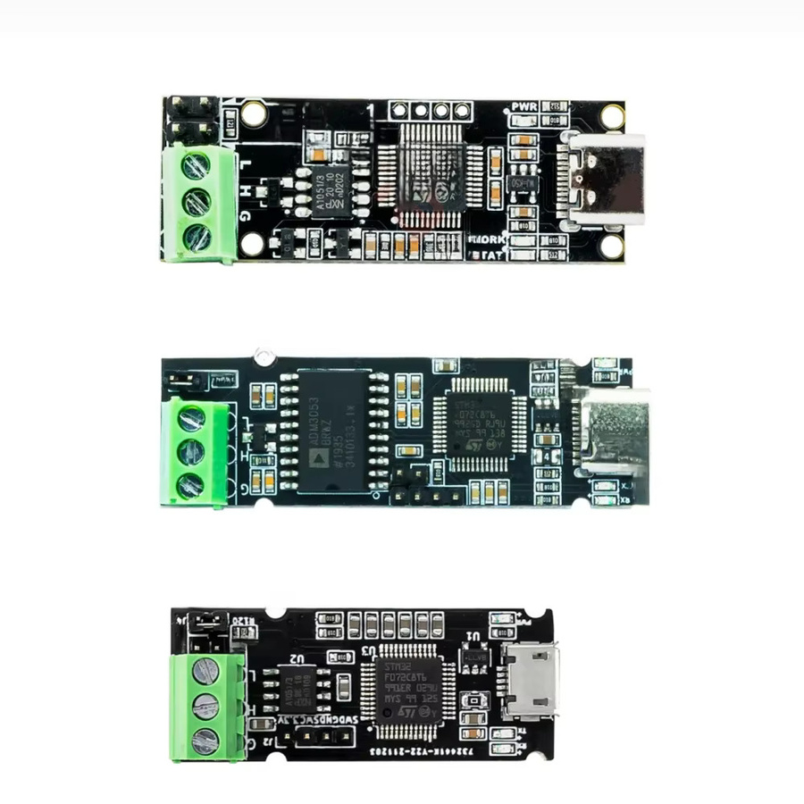 MacroBase CANable Pro USB-zu-CAN-Transceiver-Analysator-Adapter mit USB-C Anschluss in Schwarz - Bild 4
