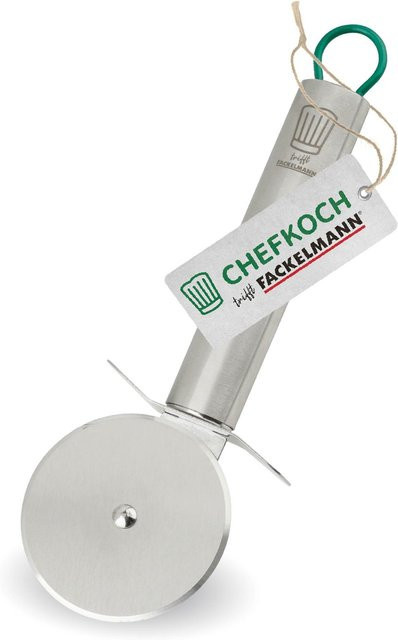 Fackelmann Pizzaschneider München aus Edelstahl in Silber, Durchmesser: 20 cm - Bild 1