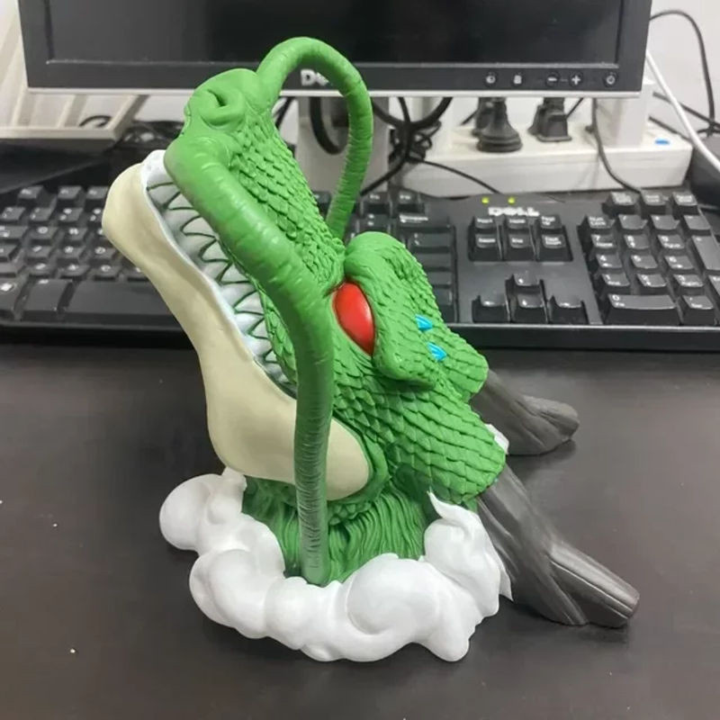 Bandai Shenron Dragon Ball Figur Spardose in Grün aus Kunststoff als Anime Deko und Geschenk - Bild 1
