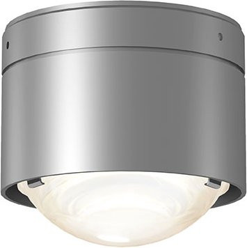 Top Light Puk! 80 One Avantgarde Deckenleuchte in Chrom Matt mit Glaslinse - Bild 1