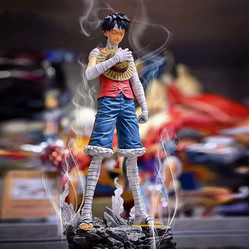 Bandai One Piece Ruffy Anime Puppe, Sammlermodell, 26 cm - Bild 2
