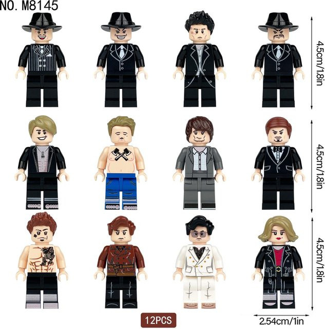 Gangster Cartoon Figur M8145, Puppenmodell, ab 14 Jahren - Bild 1