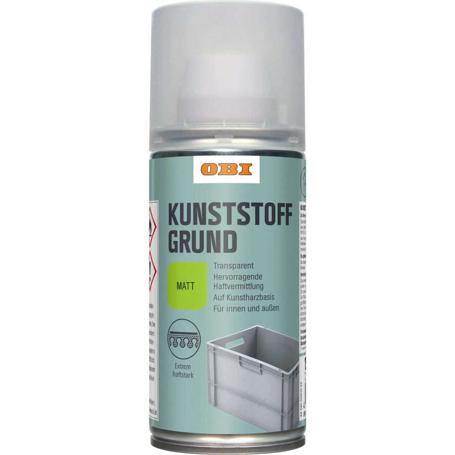 OBI Kunststoff-Grundierung Spray Transparent Matt 150 ml - Bild 2