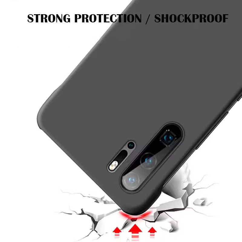 Stoßfeste Huawei P30 Pro Handyhülle aus hartem PC in Orange mit Rahmenlosem Candy-Design und Ultra-Dünn-Optik - Bild 1