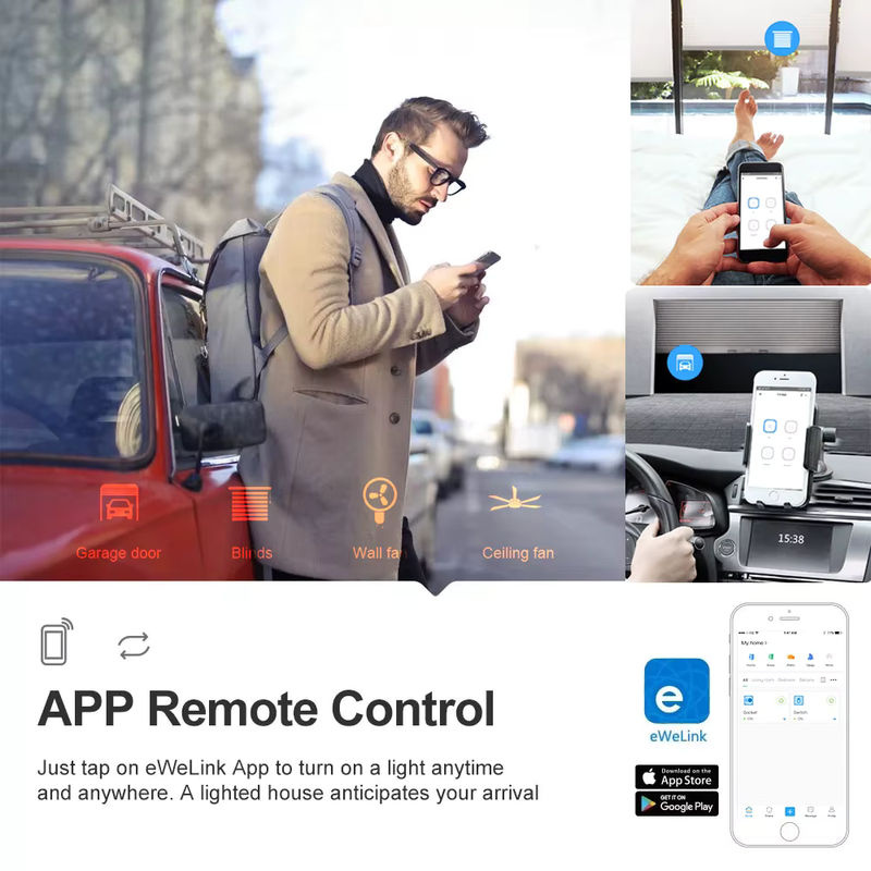 eWelink 4-Kanal Smart WiFi Schalter mit Bluetooth und Alexa-Kompatibilität, 85–250 V - Bild 5
