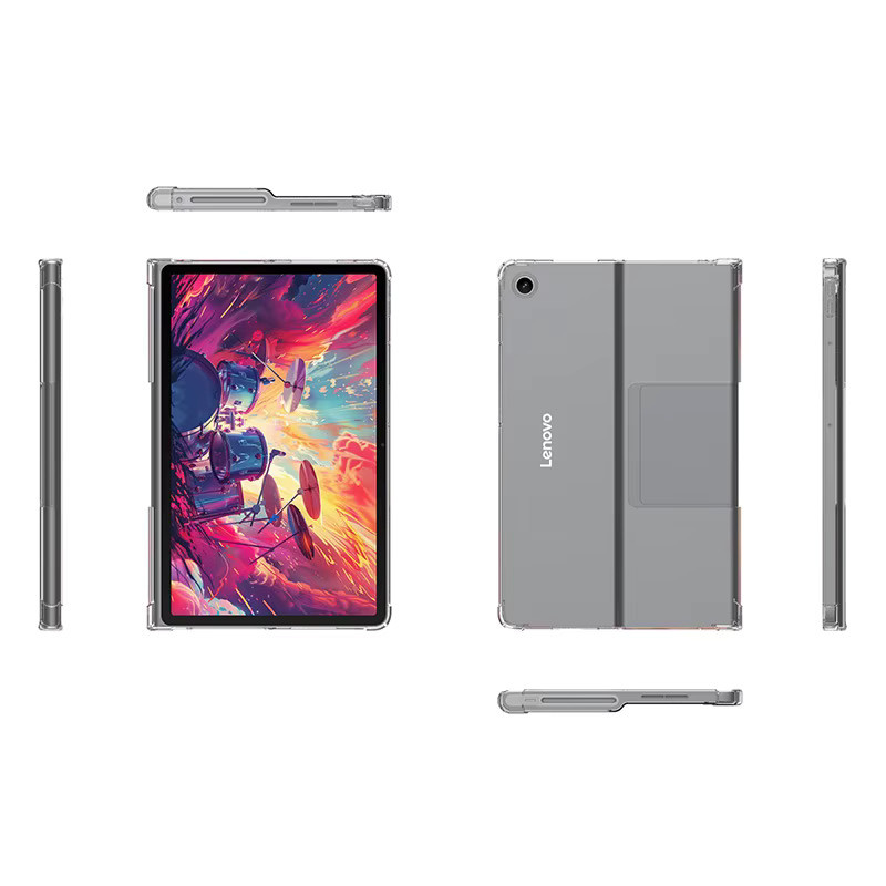 Lenovo Schutzhülle für Xiaoxin Pad Studio 11.5 und Lenovo Tab Plus 11.5 Zoll 2024, transparent, stoßfestes TPU mit Airbag-Schutz - Bild 3
