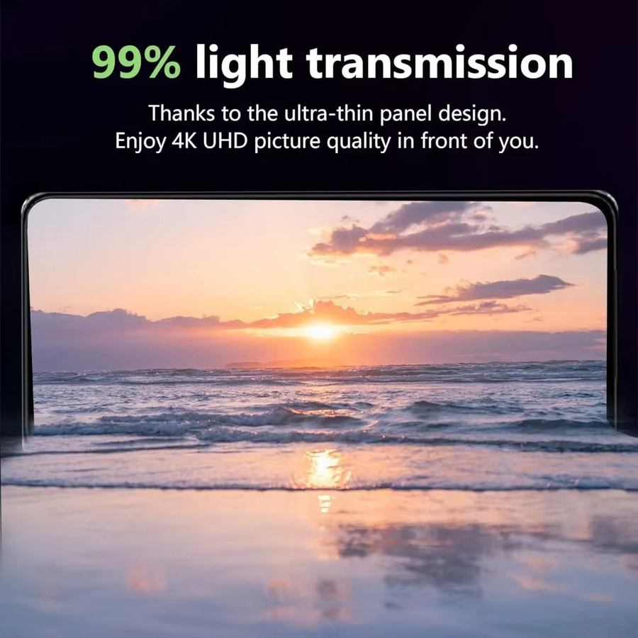 2 Stück Xiaomi Displayschutzfolie aus gehärtetem Glas für Redmi Pad 2 11 Zoll, Pad 2 Pro und Poco Pad 12,1 Zoll, transparent, 9H Hartgrad, HD kratzfest - Bild 4