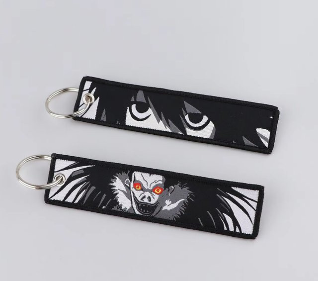 YiYuYiHua Schlüsselanhänger, Death Note, doppelseitige Stickerei - Bild 1