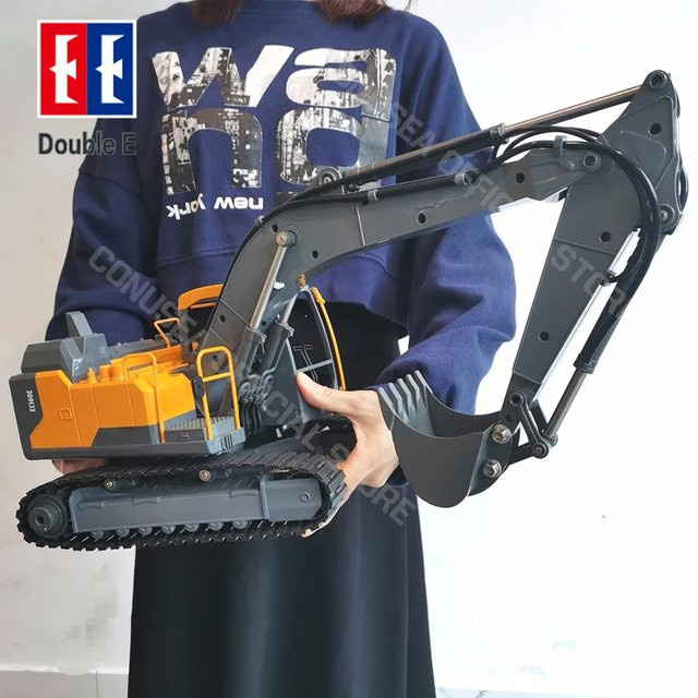 Double E E598 EC160E 1:16 E593 17CH RC Bagger-Automodell, 3-in-1 Dual-Mode-Raupenbagger, ferngesteuert - Bild 1