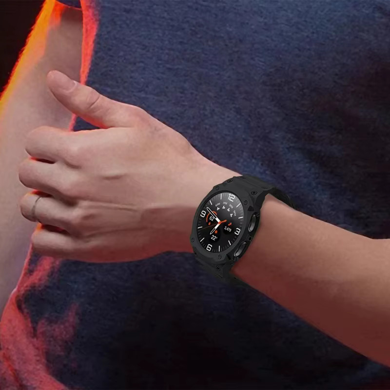 CAOWTAN Silikonarmband-Hülle für Samsung Galaxy Watch 8, 40 mm, 44 mm - Bild 3