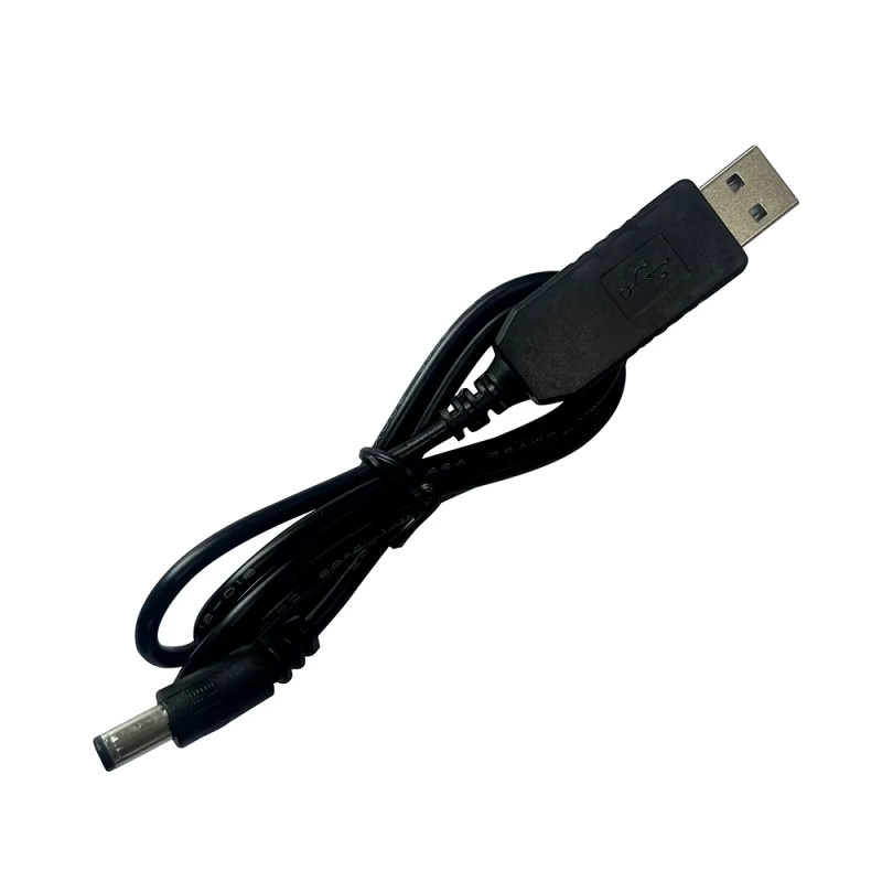 USB-Ladekabel Ersatz für Outdoor-Angelköder und Boot-Batterien mit USB-A und USB-C in Schwarz, 1 Meter - Bild 4