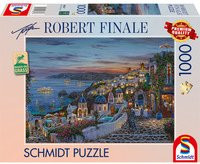 Schmidt Spiele Puzzle Robert Finale Santorini Sonnenuntergang 1000 Teile - Bild 1