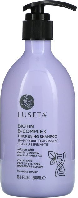Luseta Beauty Biotin-B-Komplex Shampoo, 500 ml, feines trockenes Haar - Bild 1
