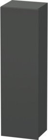 Duravit Hochschrank DuraStyle in Graphit Matt mit Tür links, B/T/H: 40 x 36 x 140 cm - Bild 1