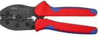 Knipex PreciForce Crimpzange 97 52 34 SB aus Chrom-Vanadium mit Mehrkomponenten-Hüllen, brüniert, 220 mm - Bild 1