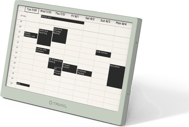 TRMNL Original Smartes E-Ink Display 7,5 Zoll mit Battery Upgrade in Salbei Grün - Bild 1