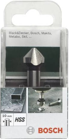 Bosch Kegelsenker HSS mit Zylinderschaft in Silber, Durchmesser: 12,4 mm - Bild 1