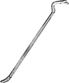 Ideal Standard Nageleisen Sechskant Blau/Silber B: 22 mm, L: 600 mm - Bild 1