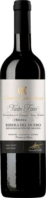 Convento de Las Claras Rotwein Tempranillo 2019, Ribera del Duero, trocken, 0,75 l - Bild 1