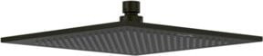 Villeroy & Boch Universal Kopfbrause eckig für Deckenmontage, Matt Black, Breite: 25 cm, Tiefe: 25 cm - Bild 1